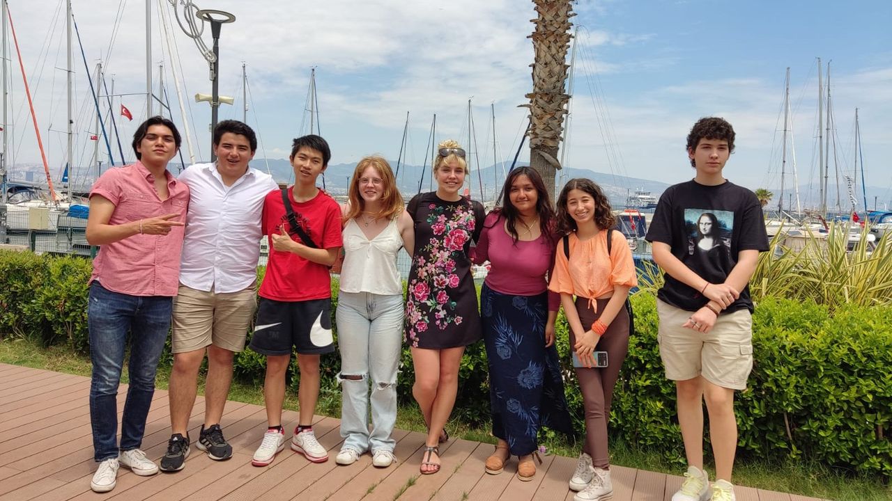 Dokuz Eylül Rotary değişim öğrencileri ile buluştu