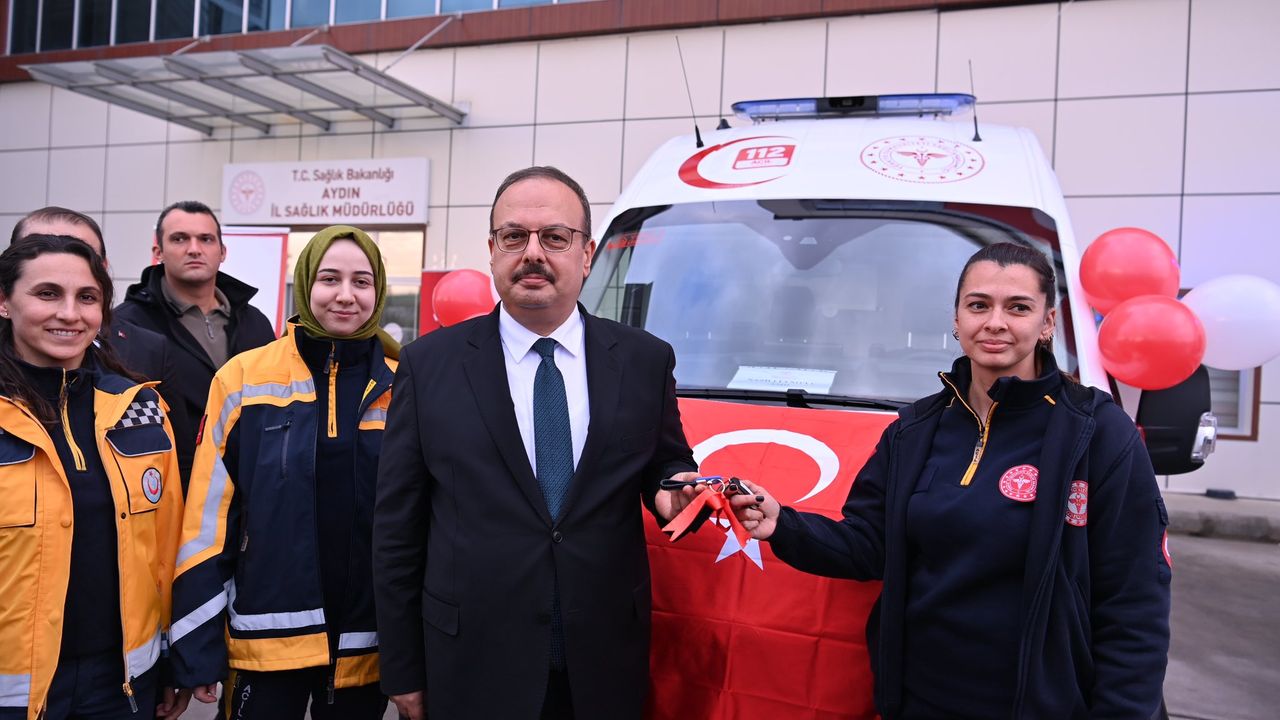 Aydın’ın ambulans filosu güçleniyor