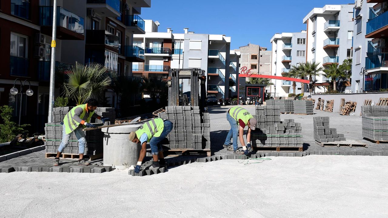 Kuşadası Belediyesi'nden Değirmendere'ye 30 milyonluk yatırım