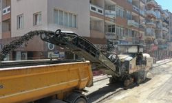 Aydın Büyükşehir Belediyesi Söke’nin yollarını yeniliyor