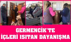 Germencik’te içleri ısıtan dayanışma