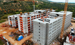 Adnan Menderes Üniversitesi'nde yeni öğrenci yurdu inşası hızla devam ediyor