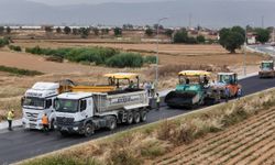 Büyükşehir ekipleri yol yapım çalışmalarına devam ediyor