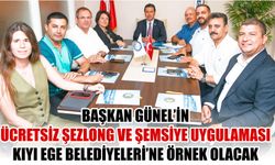 BAŞKAN GÜNEL’İN ÜCRETSİZ ŞEZLONG VE ŞEMSİYE UYGULAMASI KIYI EGE BELEDİYELERİ’NE ÖRNEK OLACAK