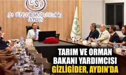 Tarım ve Orman Bakanı Yardımcısı Gizligider, Aydın’da