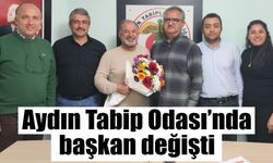 Aydın Tabip Odası’nda başkan değişti