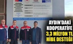 Aydın’daki kooperatife 3,3 milyon TL hibe desteği