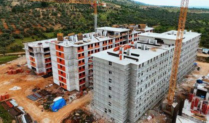 Adnan Menderes Üniversitesi'nde yeni öğrenci yurdu inşası hızla devam ediyor