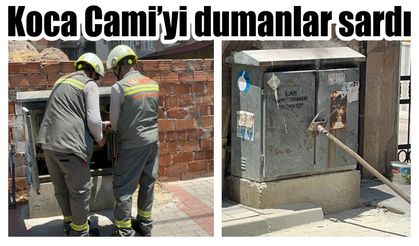 Nazilli’de yangın paniği