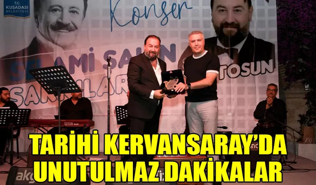 ‘Selami Şahin şarkıları konseri’ dinleyenleri mest etti