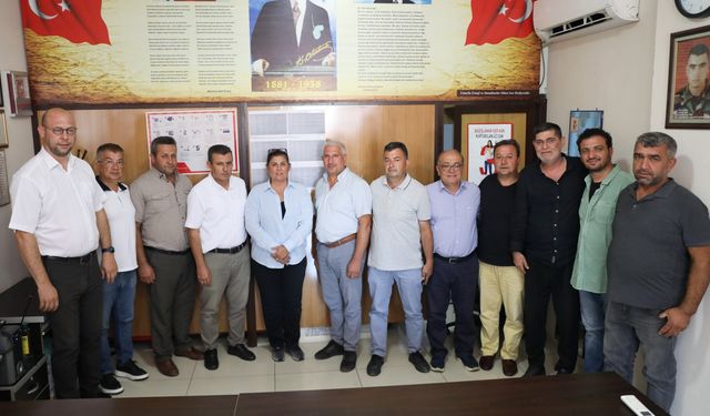 Çerçioğlu Umurlu Mahallesi'ni ziyaret etti