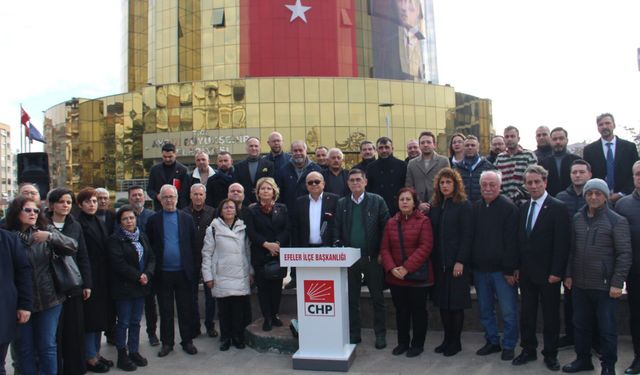 CHP Aydın’dan teröre tepki