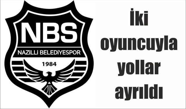 İki oyuncuyla yollar ayrıldı