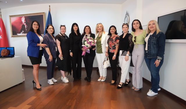Girişimci Kadınlar Platformu’ndan Başkan Çerçioğlu'na ziyaret