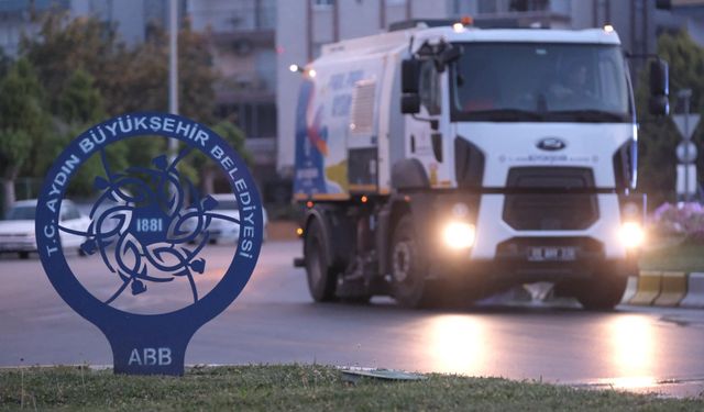 Aydın Büyükşehir Belediyesi pırıl pırıl bir Aydın için çalışıyor