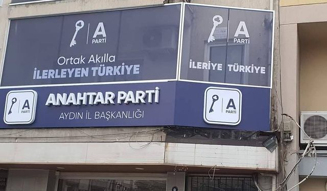 Ağıralioğlu’nun partisi Aydın’da tabelasını astı