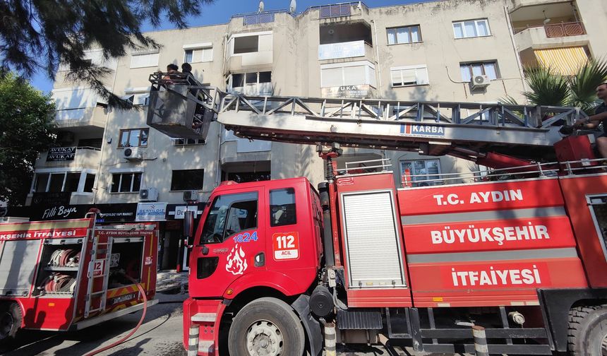 Aydın Büyükşehir Belediyesi İtfaiyesi faciayı önledi