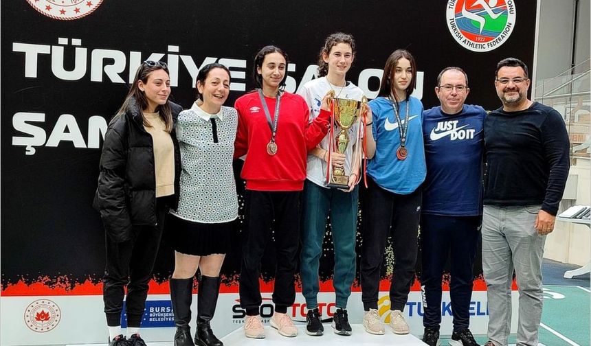 Aydınlı sporcular Türkiye Şampiyonasından madalyalarla döndü