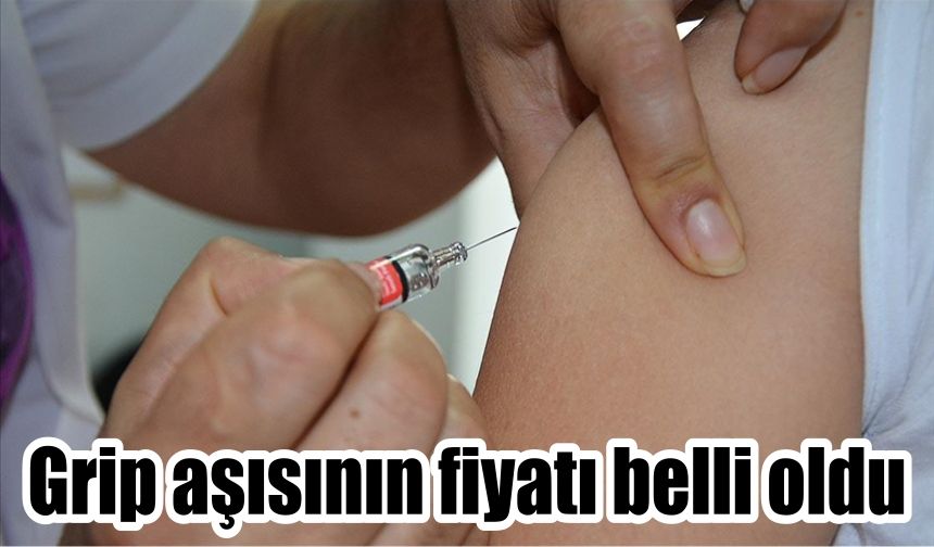 Grip aşısının fiyatı belli oldu