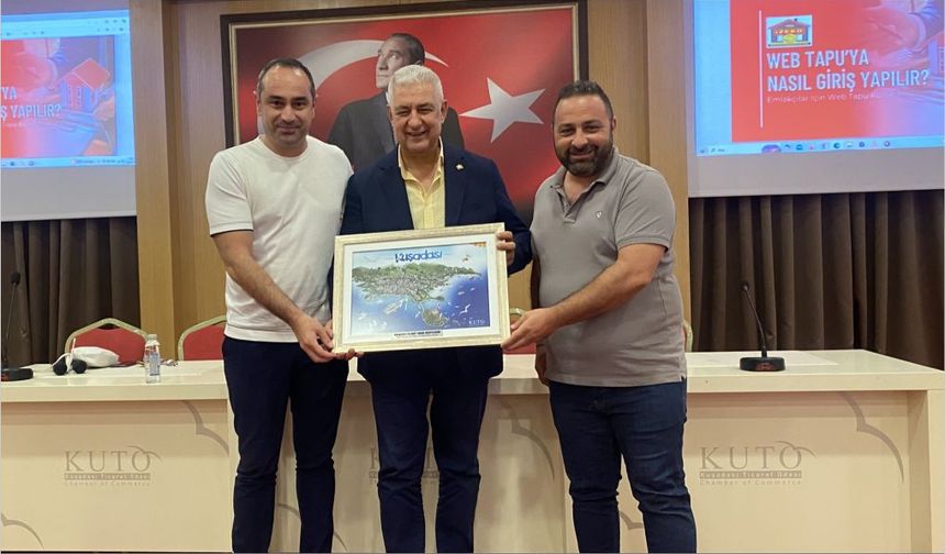 Webtapuya kayıt ve EİDS bilgilendirme toplantısı KUTO’da yapıldı