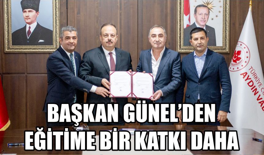 Başkan Günel'den eğitime bir katkı daha