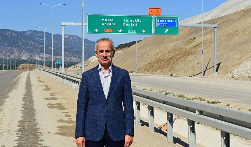 Aydın-Denizli Otoyolu 17 Ekim’de trafiğe açılıyor